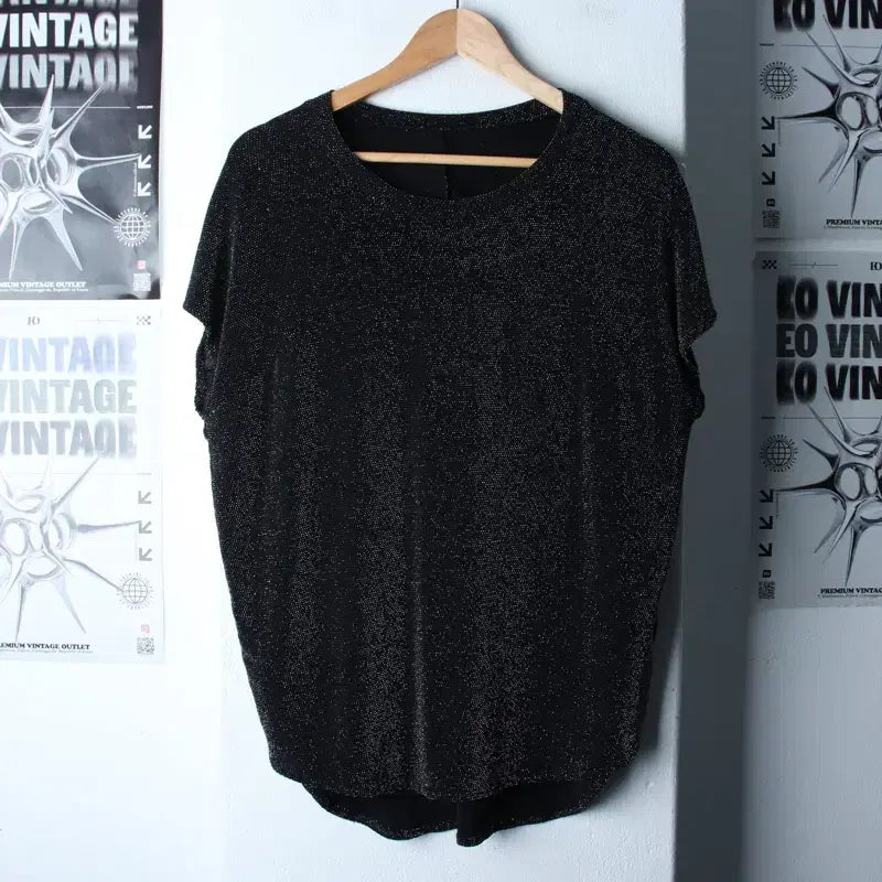 [BUNJANG] W(M-L) Valencia Short Sleeve T-Shirt / W(M-L) 발렌시아 반팔 티셔츠 반소매 비즈 나일론-184F0