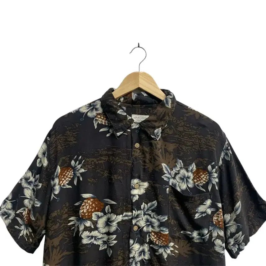 [BUNJANG] Floral Vintage Tropical Shirt XL / 프로럴 빈티지 트로피컬 셔츠 XL