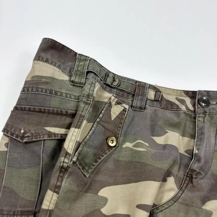 [BUNJANG] Von Dutch OG Y2K Military Camo Mini Skirt / (30) 본더치 OG y2k 밀리터리 카모 미니스커트