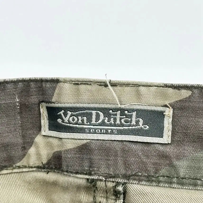 [BUNJANG] Von Dutch OG Y2K Military Camo Mini Skirt / (30) 본더치 OG y2k 밀리터리 카모 미니스커트