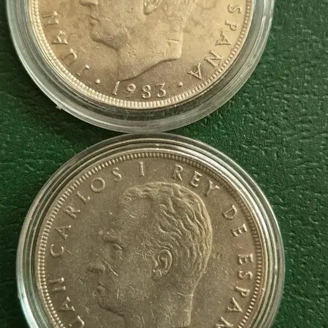 [BUNJANG] Spanish 25 Pesetas Coins (1983/1984) Set / 스페인 25페세타 동전 2종 (1983년/1984년)