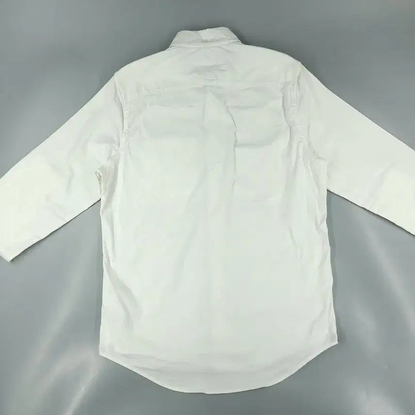 [BUNJANG] Tommy Hilfiger Slim Fit Cotton Blend Button-Down Shirt / 타미힐피거 화이트 체스트포켓 버튼다운 슬림핏 코튼블렌드 남방 셔츠 S