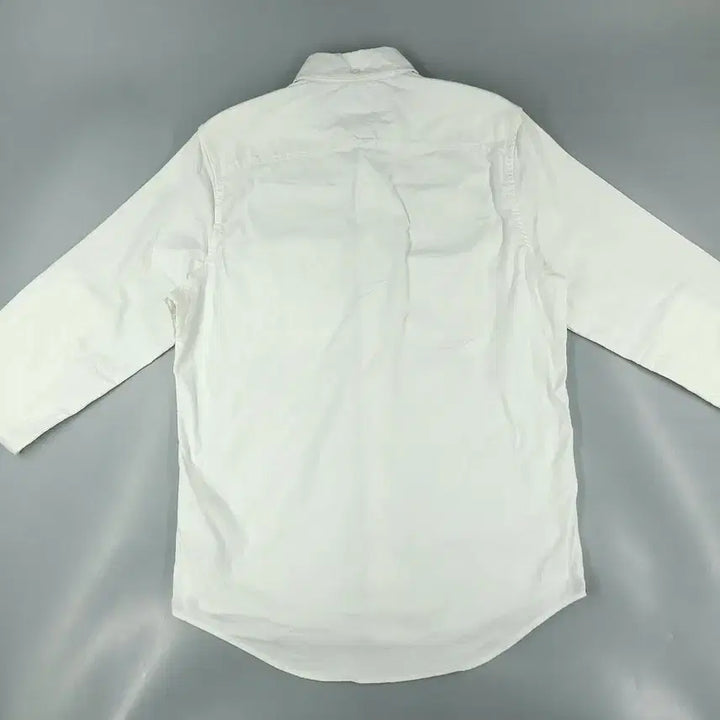 [BUNJANG] Tommy Hilfiger Slim Fit Cotton Blend Button-Down Shirt / 타미힐피거 화이트 체스트포켓 버튼다운 슬림핏 코튼블렌드 남방 셔츠 S