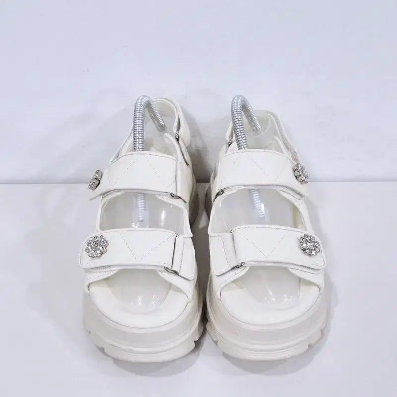 [SOLD OUT] 미소페 키높이 벨크로 샌들 230