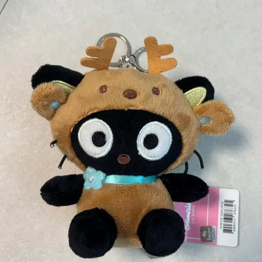 [SOLD OUT] 산리오 초코캣 사슴 가방걸이 인형 정품