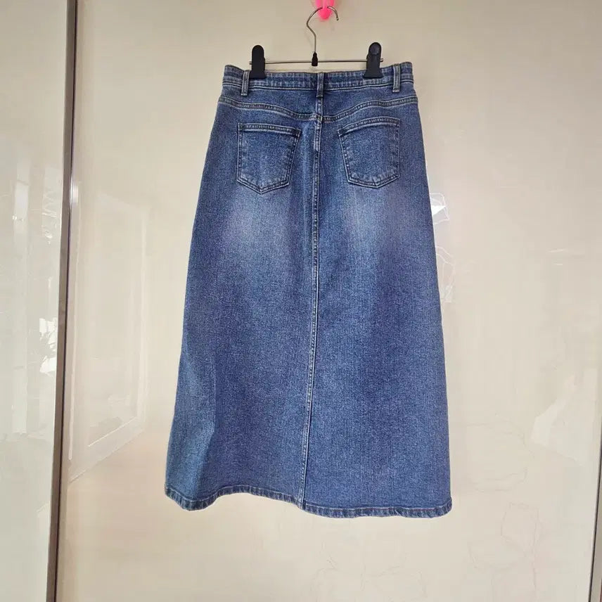 [BUNJANG] Long Denim Skirt / 청롱스커트