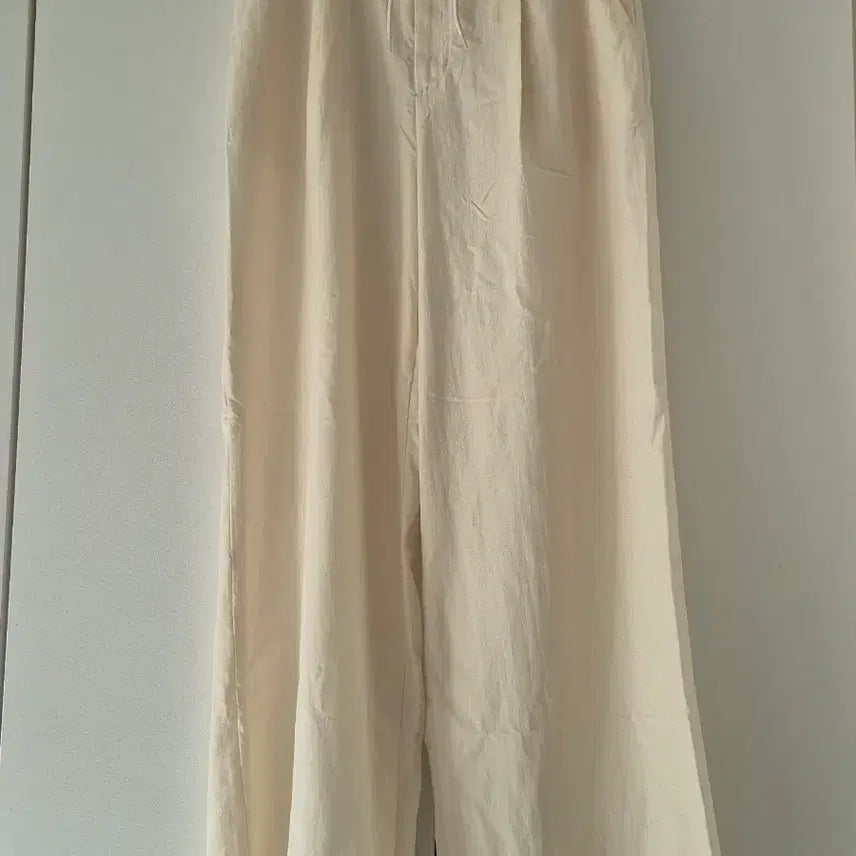 [BUNJANG] Giordano Nylon Wide Pants / 지오다노 나일론 스트링 와이드 팬츠