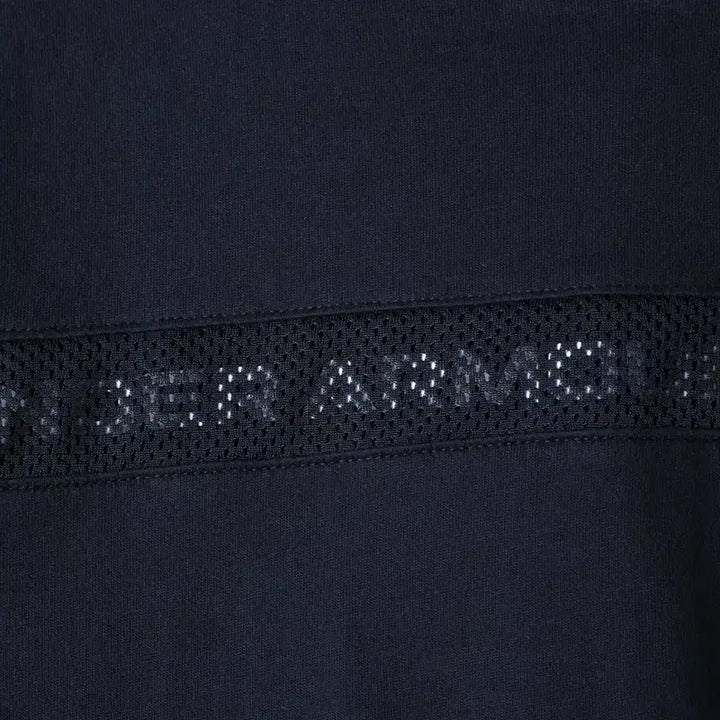 [BUNJANG] Under Armour Semi-Crop Lettering T-Shirt / W(M-L) 언더아머 반팔 티셔츠 세미크롭 레터링 블랙-184F7