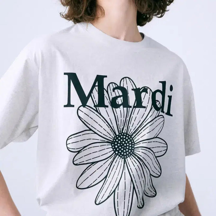 [BUNJANG] Mardi Mercredi Daisy T-Shirt / 마르디메크르디 데이지 티셔츠