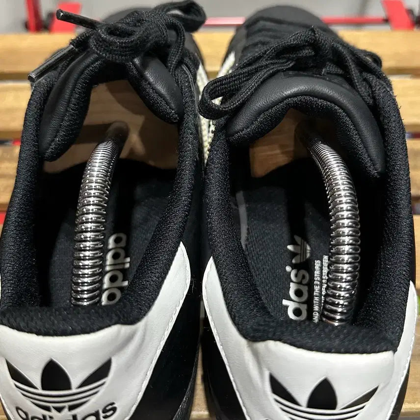 [BUNJANG] Adidas Superstar Black White Sneakers / 260) 아디다스 운동화 남성 남자 신발  슈퍼스타 블랙 화이트