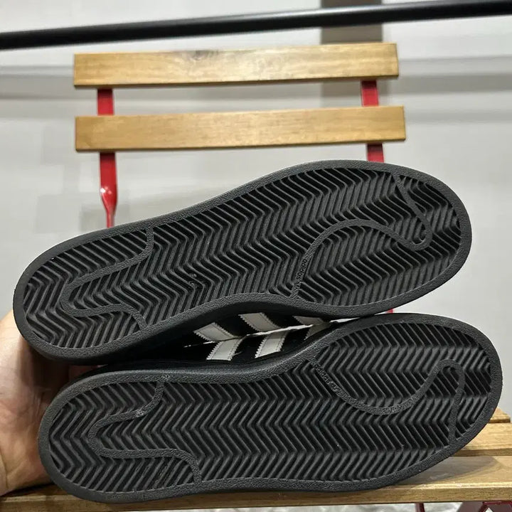 [BUNJANG] Adidas Superstar Black White Sneakers / 260) 아디다스 운동화 남성 남자 신발  슈퍼스타 블랙 화이트