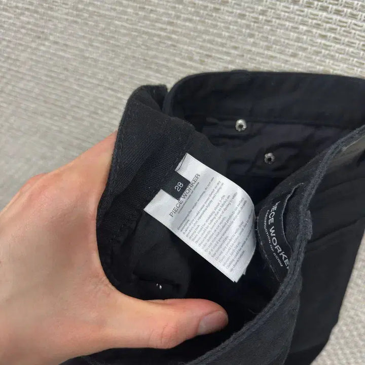 [BUNJANG] Piece Worker Denim Black Jeans 28 inch / 피스워커 데님 흑청바지 28인치 A09984