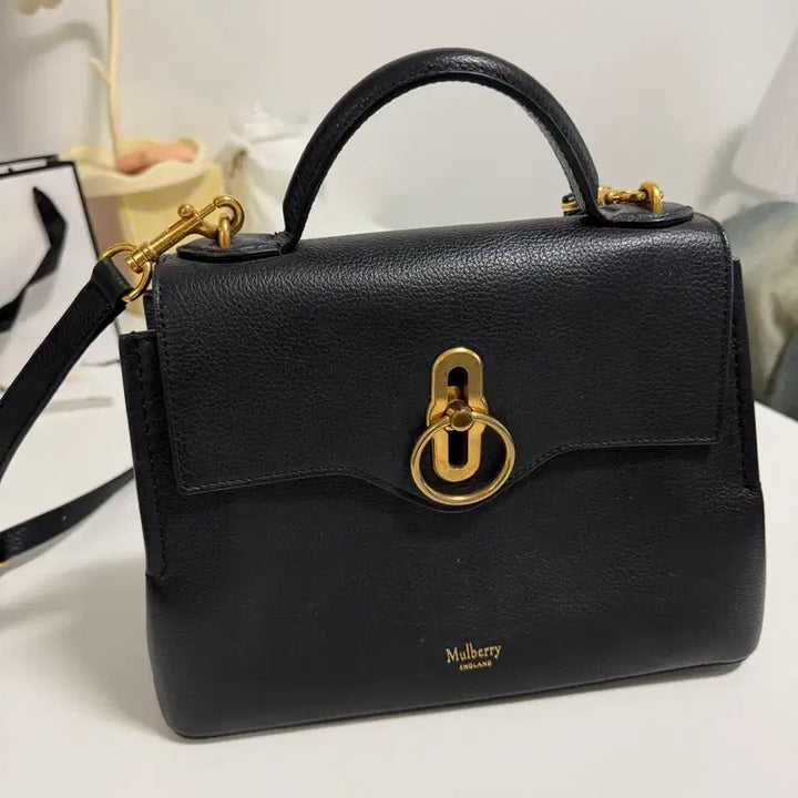 [BUNJANG] Mulberry Seaton Mini Tote Shoulder Bag / Mulberry England 멀버리 시튼 미니 토트 숄더백