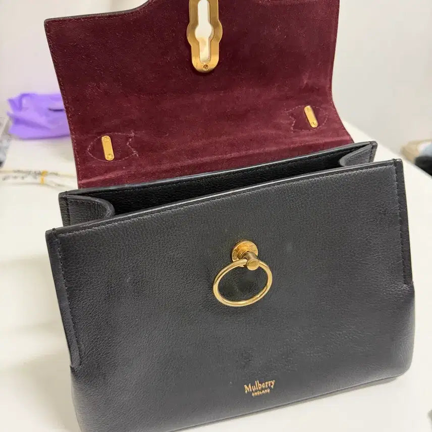 [BUNJANG] Mulberry Seaton Mini Tote Shoulder Bag / Mulberry England 멀버리 시튼 미니 토트 숄더백