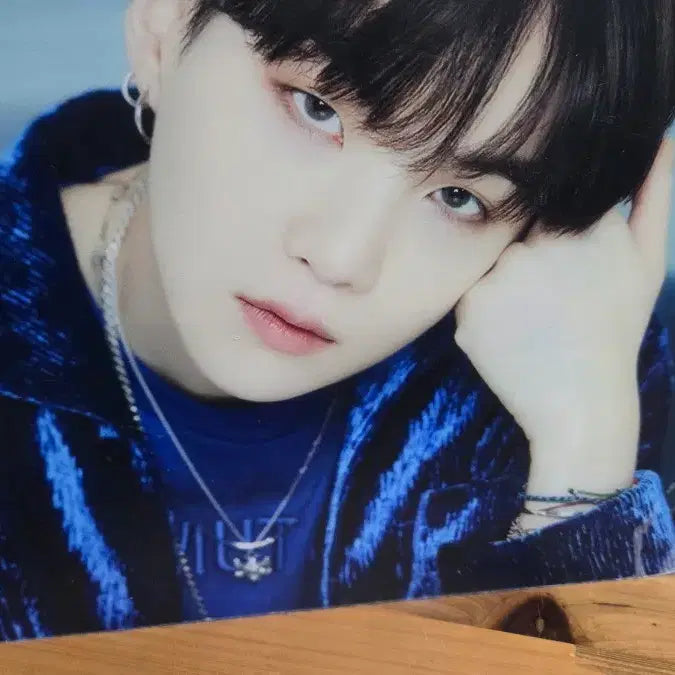 [BUNJANG] BTS Suga LED Wood Photo Clock / BTS 방탄소년단 슈가 LED 우드 포토 시계 (민윤기 굿즈)