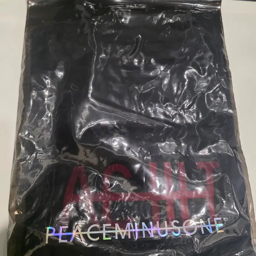 [BUNJANG] PEACEMINUSONE ACHIII.T Black T-shirt / PEACEMINUSONE ACHIII.T 반팔티 블랙