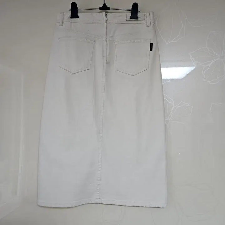 [BUNJANG] Hazzys Ivory Lace Point Skirt / 헤지스 아이보리 레이스 포인트 스커트