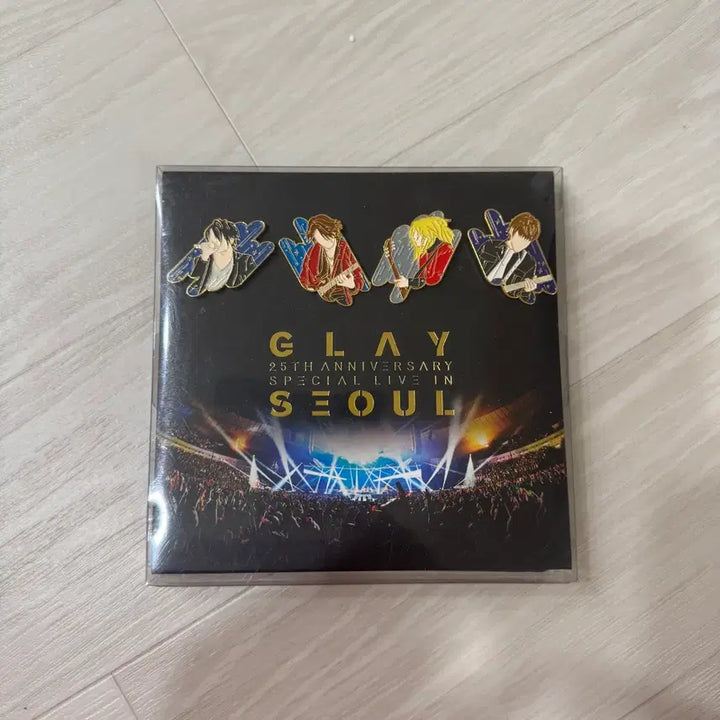 [BUNJANG] GLAY 25th Anniversary Seoul Live Pin Badge Set / GLAY 25주년 서울 라이브 핀뱃지 세트