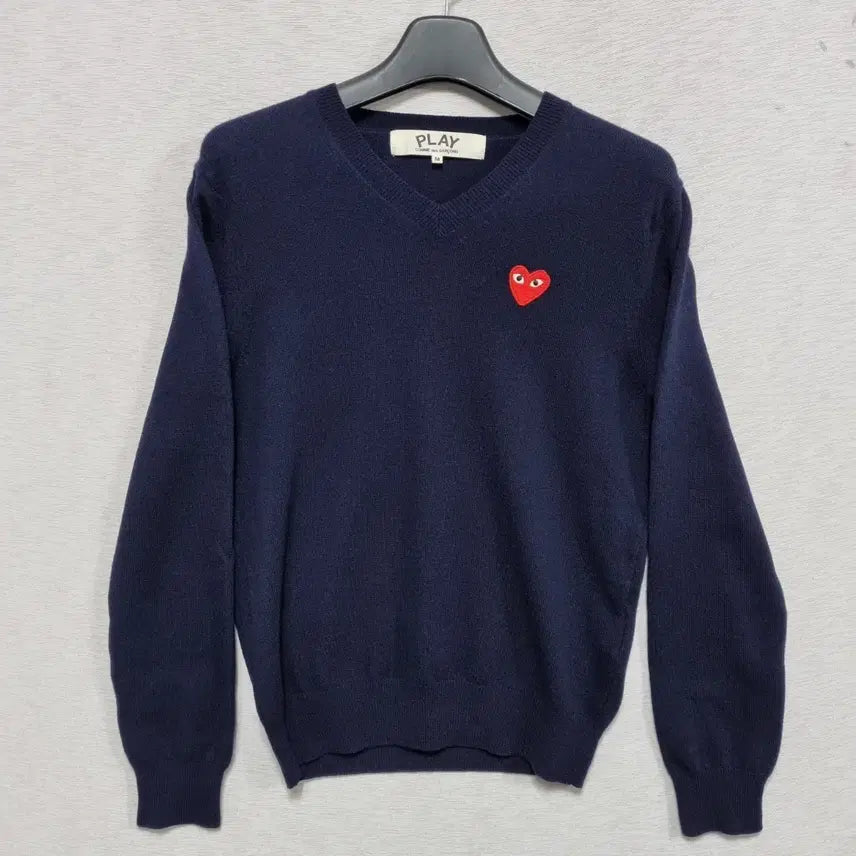 [BUNJANG] Comme des Garcons V-Neck Knit Sweater (Men&