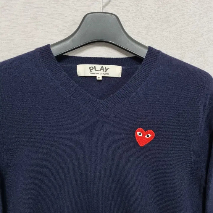 [BUNJANG] Comme des Garcons V-Neck Knit Sweater (Men&
