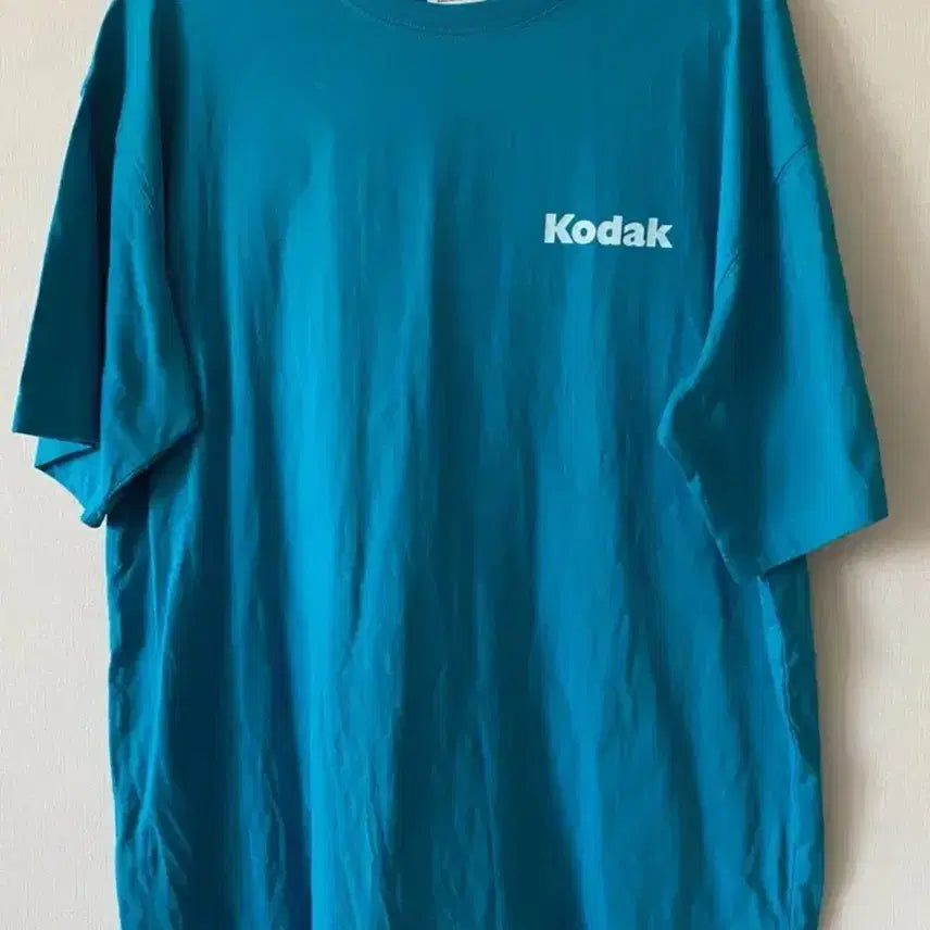 [SOLD OUT] Kodak 코닥 반팔 남녀공용 티셔츠 블루 L사이즈