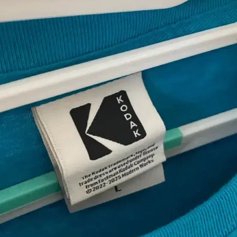 [SOLD OUT] Kodak 코닥 반팔 남녀공용 티셔츠 블루 L사이즈