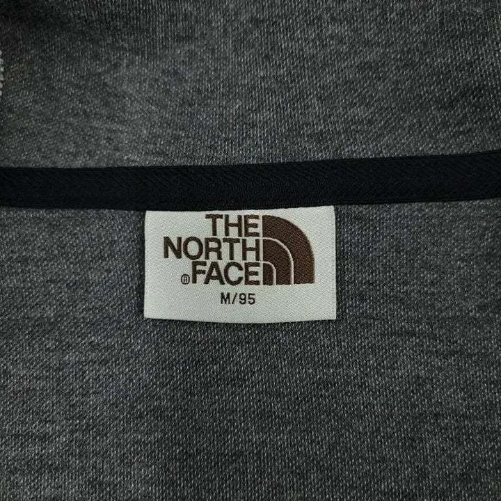 [BUNJANG] The North Face White Label Melange Gray Asymmetrical Zip Tobin Hoodie / 노스페이스 화이트라벨 멜란지그레이 언발란스 지퍼 토빈 후드집업 M