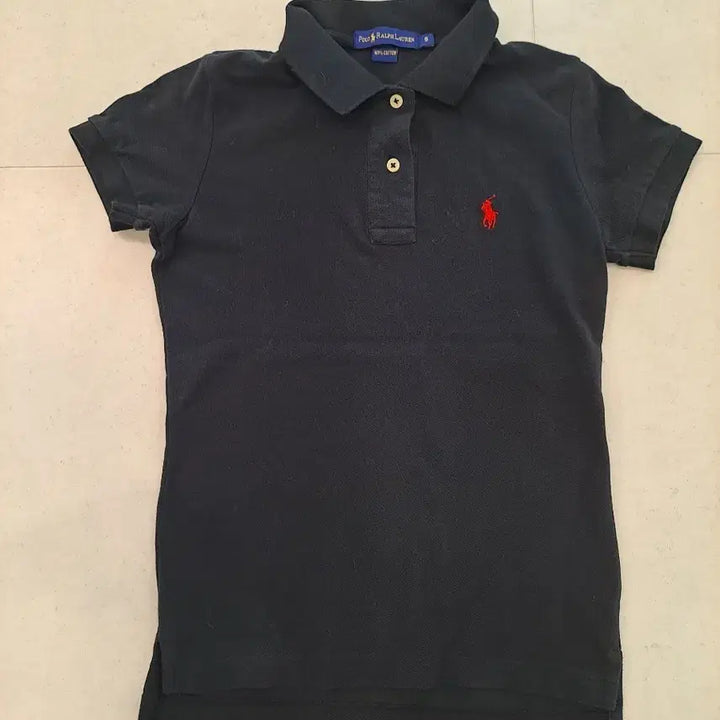 [BUNJANG] Polo Ralph Lauren Black Short Sleeve Polo Shirt / 폴로 랄프로렌 블랙 반팔 카라티 S