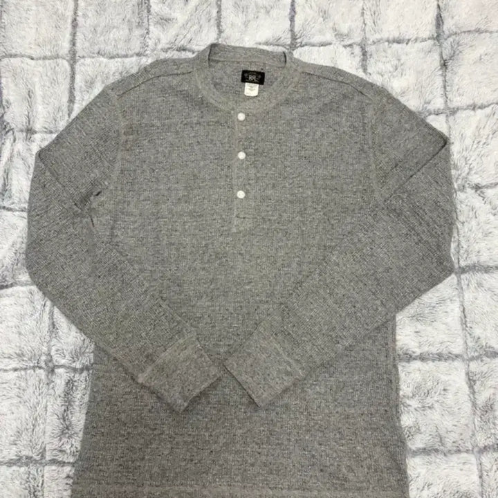 [SOLD OUT] RRL 와플니트 헨리넥 M사이즈 판매