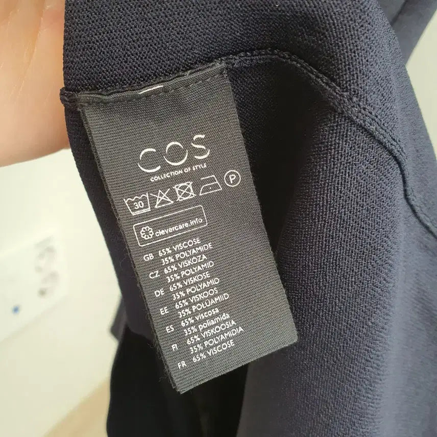 [BUNJANG] COS Pleated Sleeve Knit Dress / 코스cos 플리츠소매 원피스