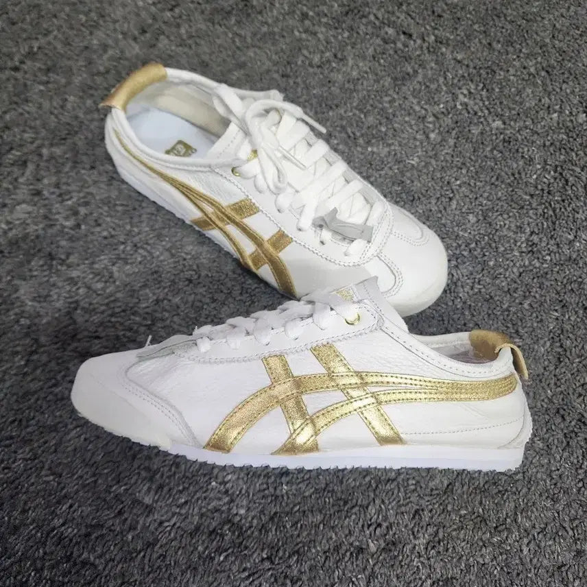 [BUNJANG] Onitsuka Tiger Mexico 66 White Gold Women&