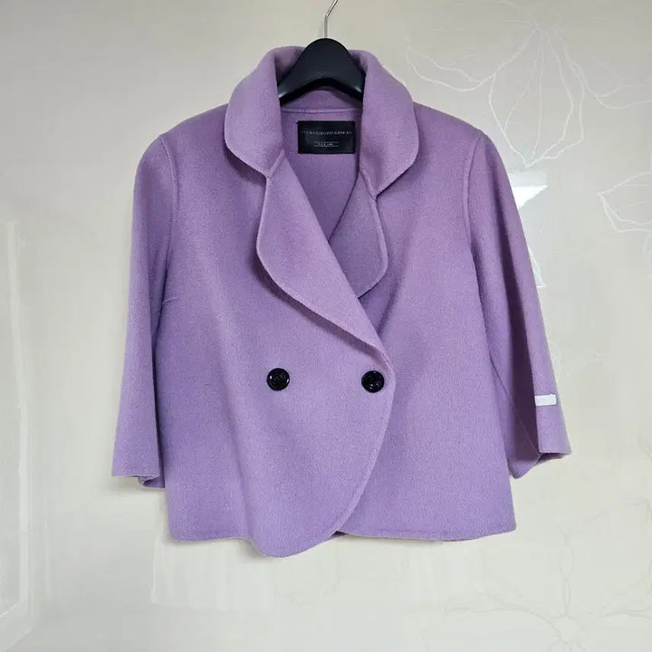 [BUNJANG] Demaloborohead Purple Wool Jacket / 더말로보러헤드 퍼플 울 자켓