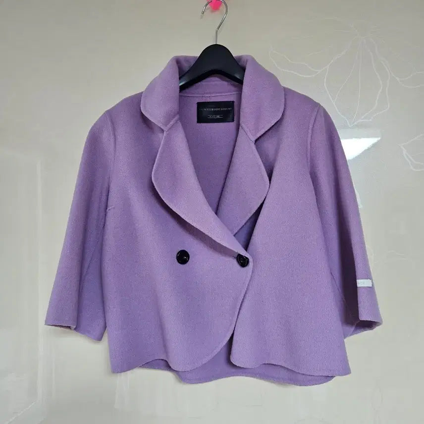 [BUNJANG] Demaloborohead Purple Wool Jacket / 더말로보러헤드 퍼플 울 자켓