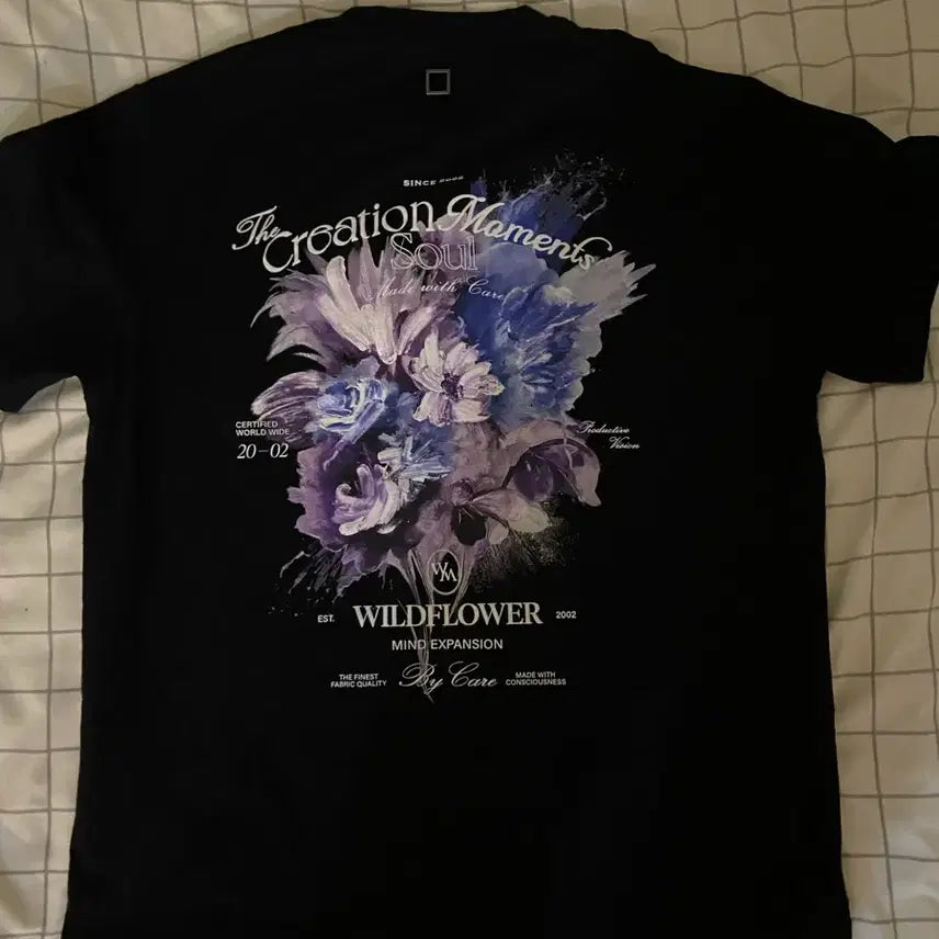 [BUNJANG] Wooyoungmi Flower Short Sleeve T-shirt / 우영미 플라워 반팔 사이즈 48