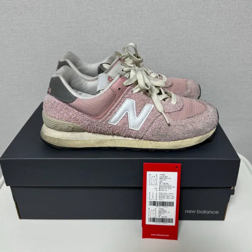 [SOLD OUT] 뉴발란스 574 핑크 240