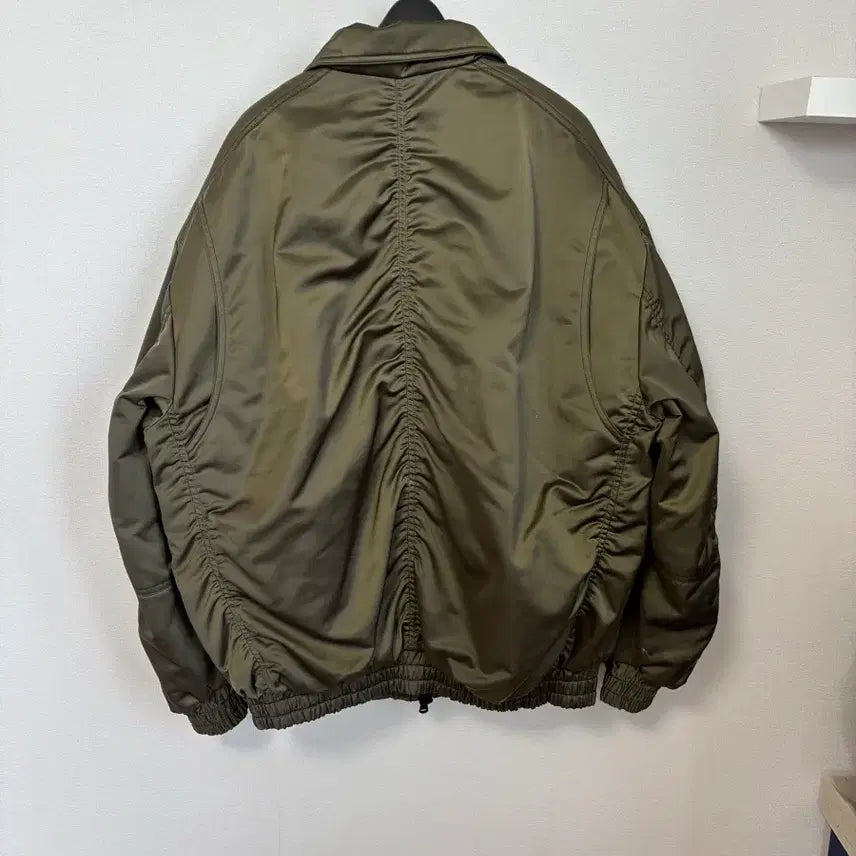 [BUNJANG] MAISON MINED Khaki Bomber Jacket / MAISON MINED 카키 항공 봄버 자켓