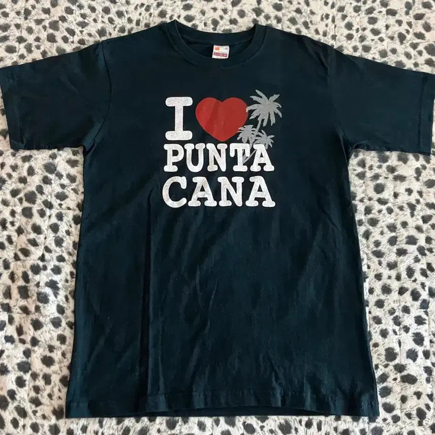 [SOLD OUT] Solar 솔라 I Love Punta Cana 티셔츠 M 구제 빈티지