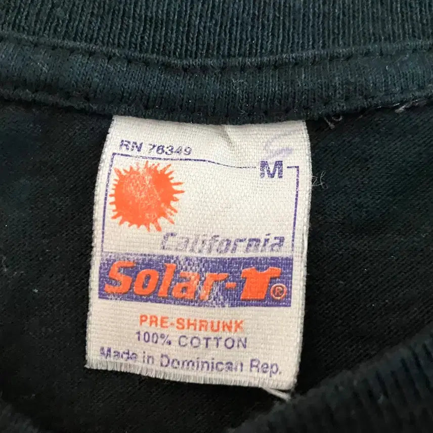 [SOLD OUT] Solar 솔라 I Love Punta Cana 티셔츠 M 구제 빈티지