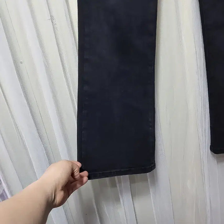 [BUNJANG] BLACKUP Black Bootcut Denim Pants / 블랙업 BLACKUP 블랙 부츠컷 데님 팬츠