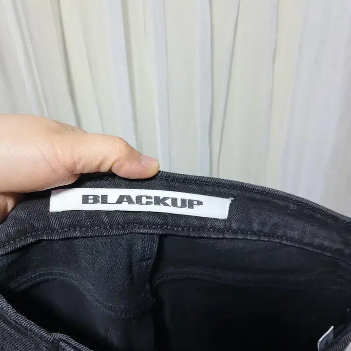 [BUNJANG] BLACKUP Black Bootcut Denim Pants / 블랙업 BLACKUP 블랙 부츠컷 데님 팬츠