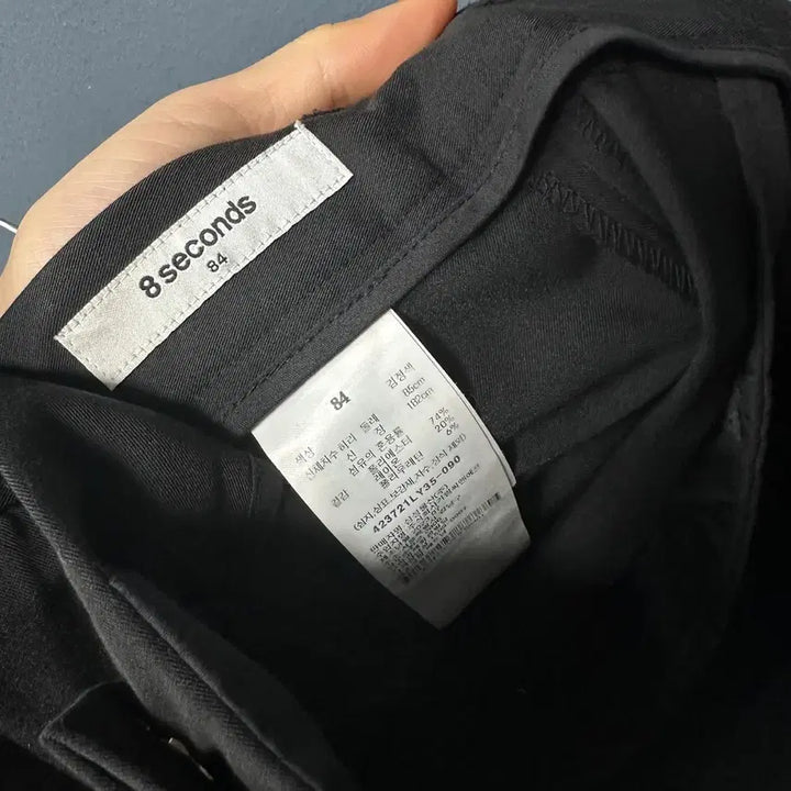 [BUNJANG] 8 Seconds Black Slacks Pants / 34 에잇세컨즈 블랙 슬랙스 팬츠