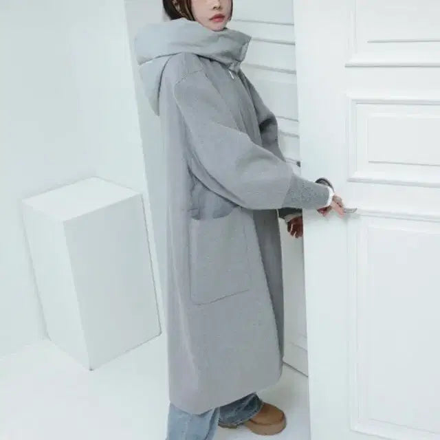 [BUNJANG] Hassie Handmade Cashmere Coat (S Size) / (새상품) 하시에 핸드메이드 캐시미어 코트