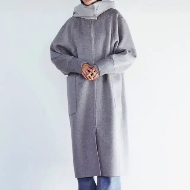 [BUNJANG] Hassie Handmade Cashmere Coat (S Size) / (새상품) 하시에 핸드메이드 캐시미어 코트