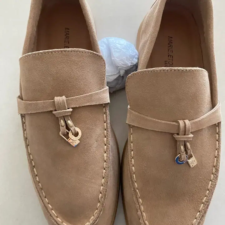 [BUNJANG] Suede Leather Loafers 260 / 스웨이드 소가죽 로퍼 260