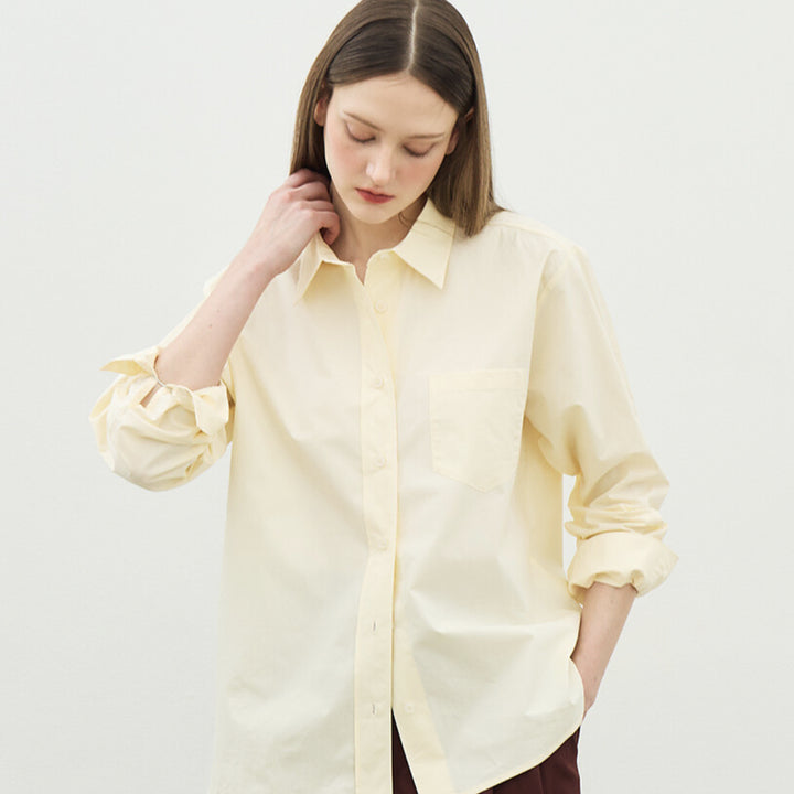 [BUNJANG] Material Lab Cotton Shirt / 머티리얼 랩 코튼 셔츠