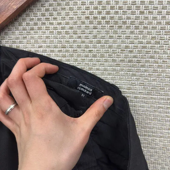 [BUNJANG] Musinsa Standard Spring Span Slacks 31-inch Pants / 무신사스탠다드 봄 스판 슬랙스 바지 31인치 A09987