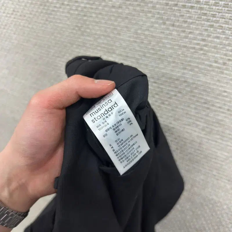 [BUNJANG] Musinsa Standard Spring Span Slacks 31-inch Pants / 무신사스탠다드 봄 스판 슬랙스 바지 31인치 A09987