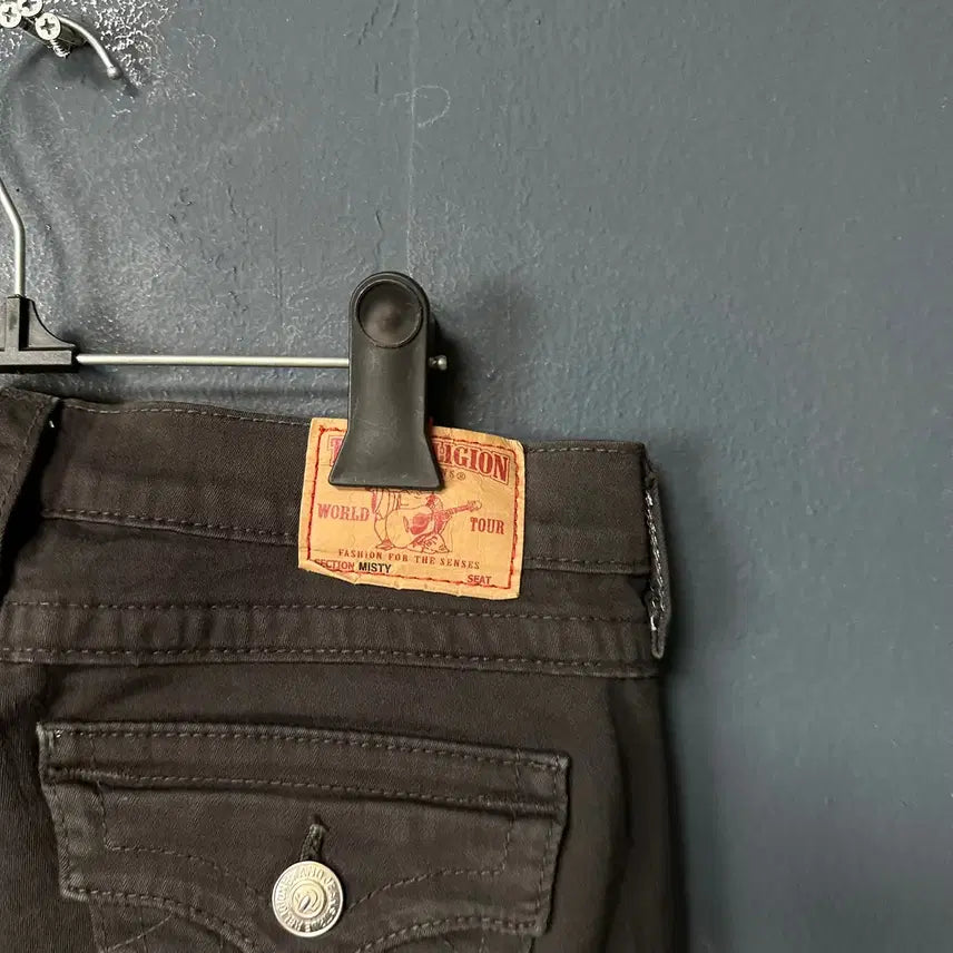 [BUNJANG] True Religion Misty Khaki Brown Skinny Pants / 26 트루릴리전 미스티 카키브라운 스키니 팬츠