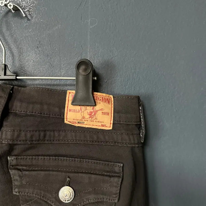 [BUNJANG] True Religion Misty Khaki Brown Skinny Pants / 26 트루릴리전 미스티 카키브라운 스키니 팬츠