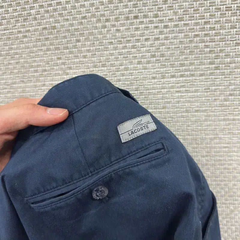 [BUNJANG] Lacoste Cotton Shorts / 라코스테 코튼팬츠 면 반바지 92 A10050